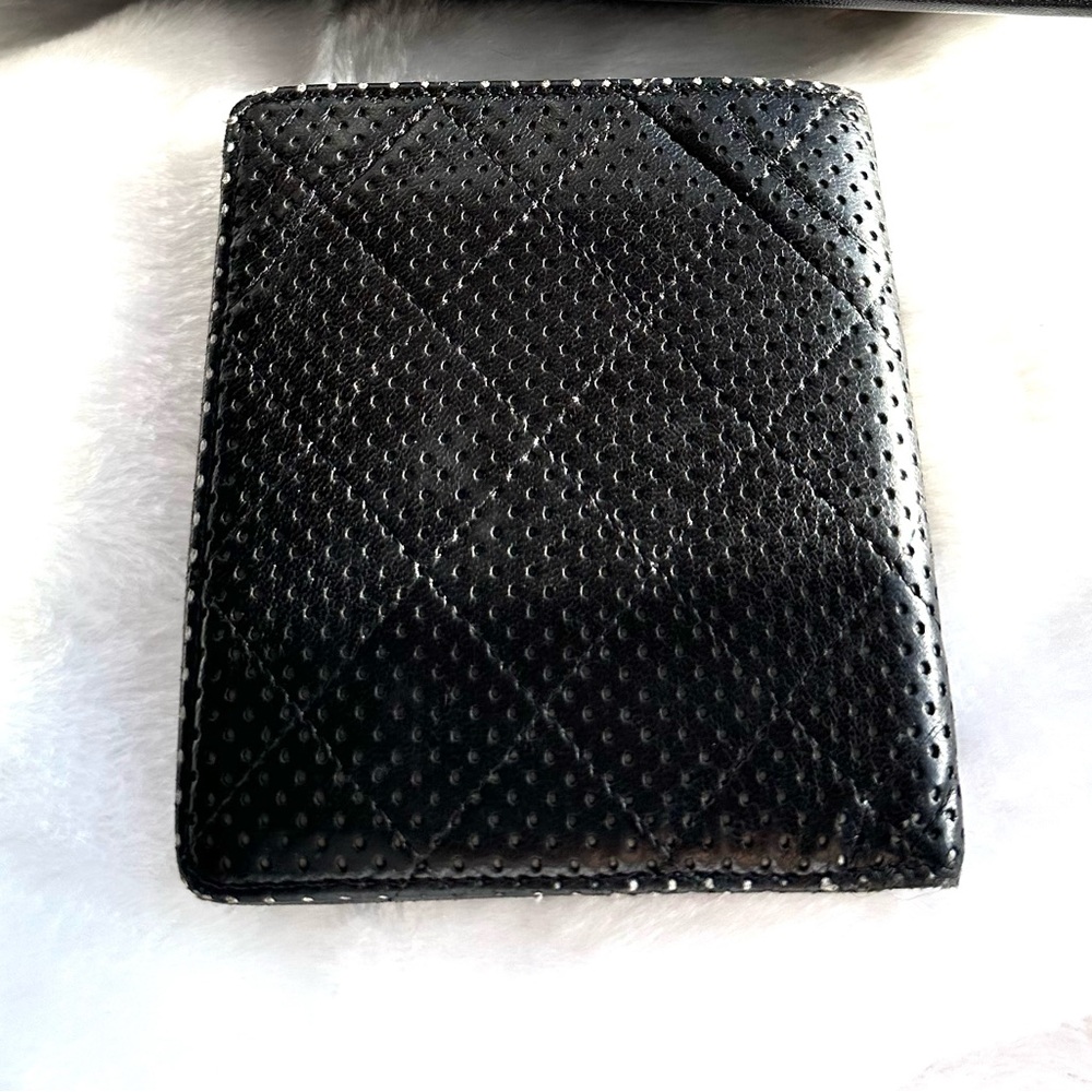Chanel Quilted Perforated Lambskin Wallet - Picture 5 of 7
